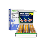 WAGO 221 Series 78pc 221 Series with Case Includes (34x 221-412), (26x 221-413), (18x 221-415)