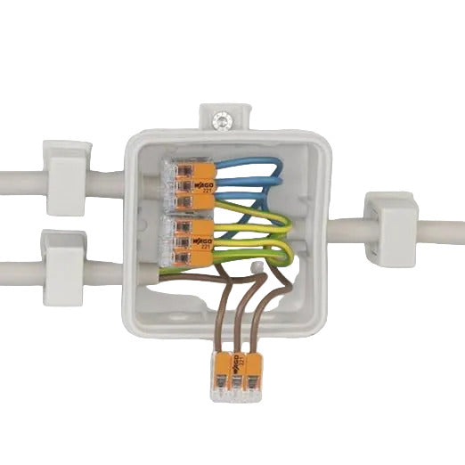 Wago 221-412 Lever-Nuts 2 Conductor Compact Connectors 200 PK