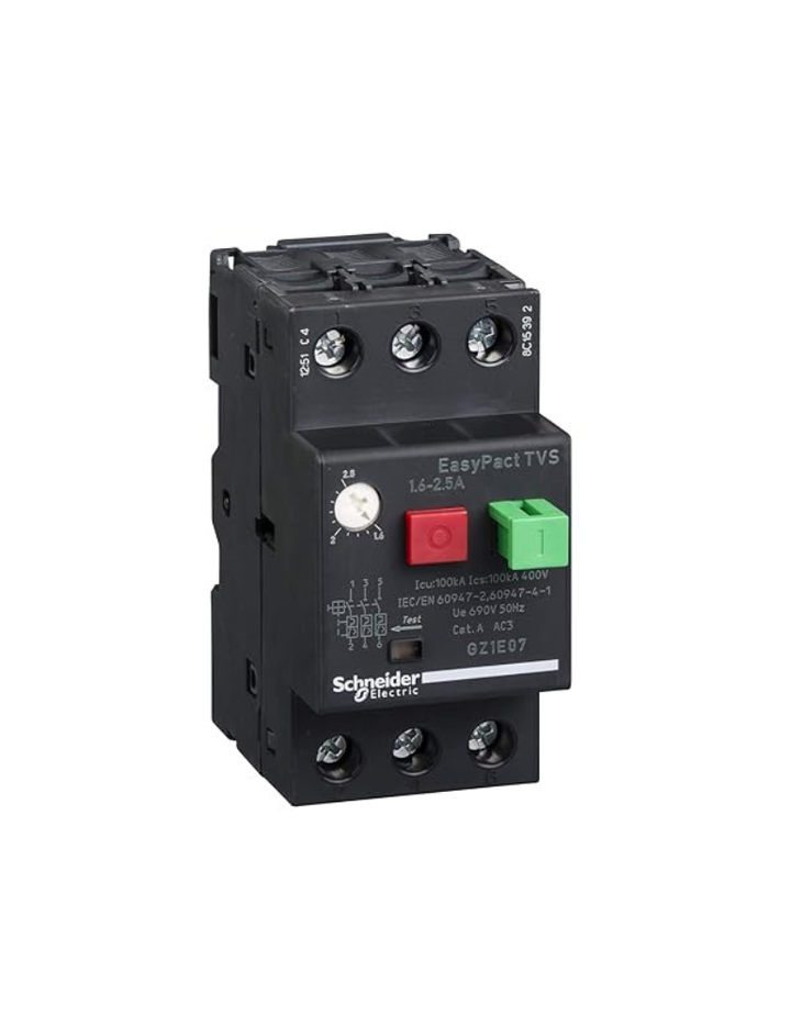 Schneider Electric GZ1E07 TVS GZ1E MOTOR CB THER/MAG 1.6-2.5A
