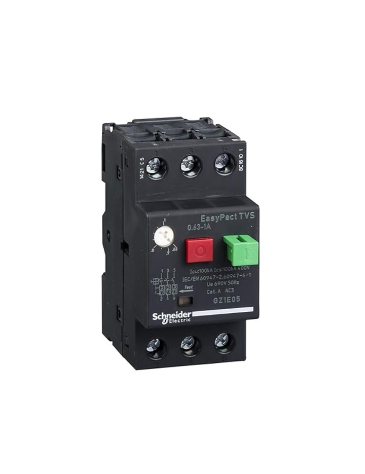 Schneider Electric GZ1E05 TVS GZ1 MOTOR CIRCUIT BREAKER 0.63-1A