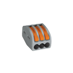 WAGO 221-613 Lever-Nuts - 3-Conductor Compact Splicing Connectors for 10 AWG (Box of 50)
