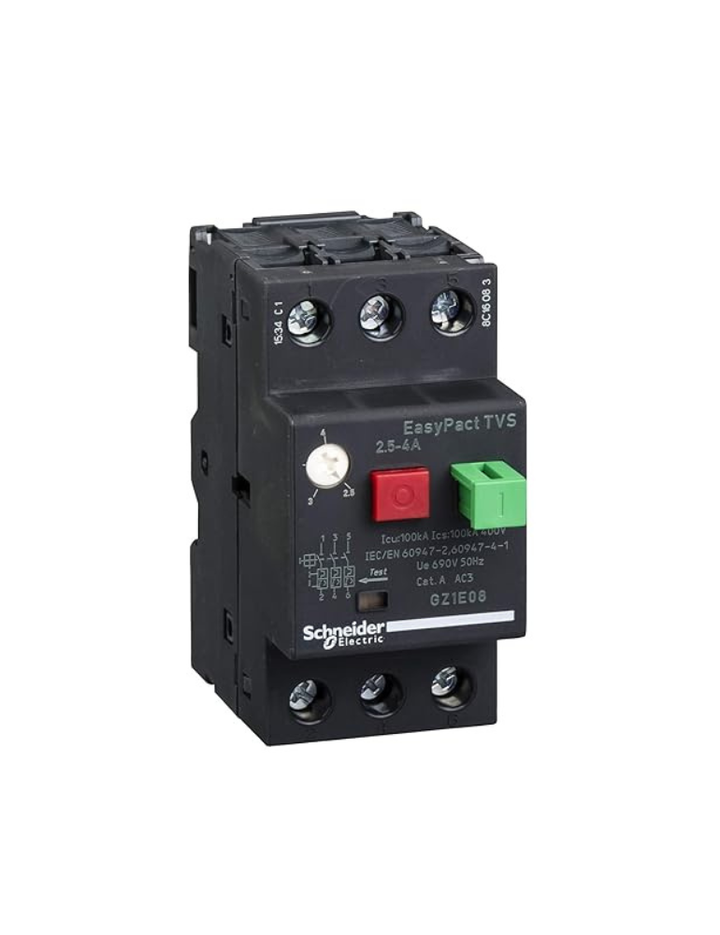 Schneider Electric GZ1E08 GZ1E MOTOR CB THER/MAG 2.5-4A