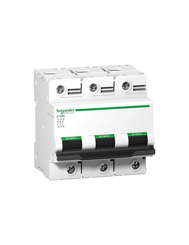 Schneider 3 Pole 100A Mcb-A9N18367