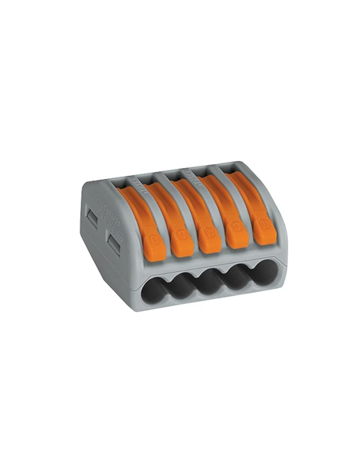 WAGO 222-415 40 Pack lever Nuts 5 Pole