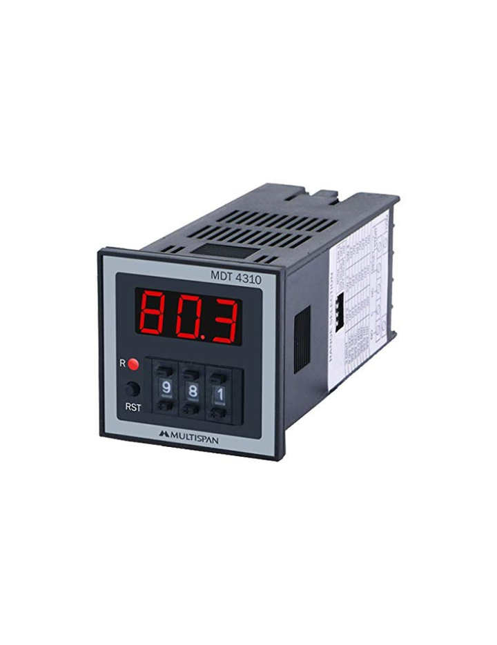 Multispan MDT-4310 3 Digit LED Display Digital Presettable Timer