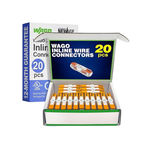 WAGO 221-2401 Inline Splicing Pack 221 Series with Case Includes (20x) 221-2401