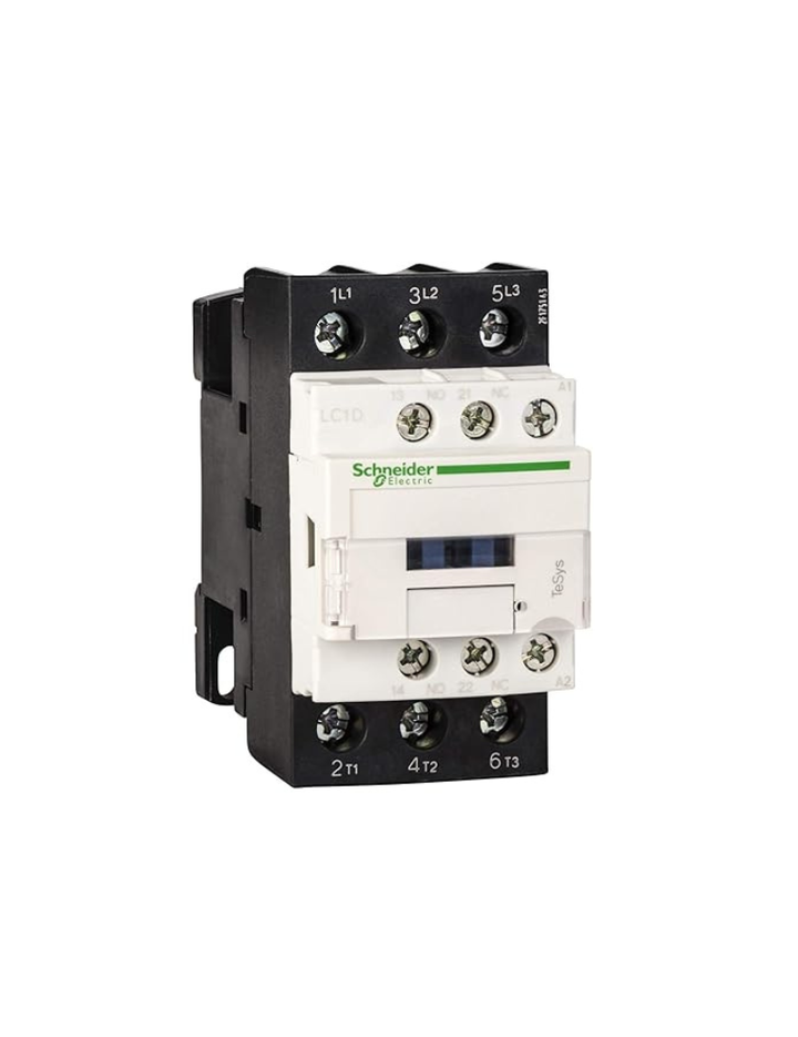 Schneider Electric Power Contactors 32 AMP 3 Pole (1 NO Plus 1 NC) (LC1D18)