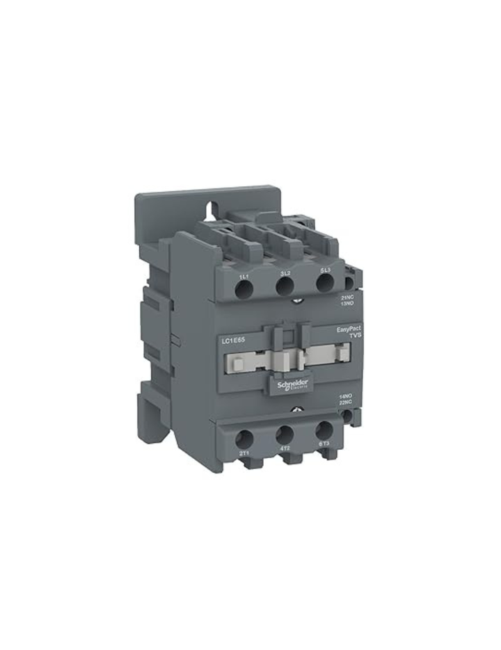 Schneider Electric LC1E40B10M7 TVS 3P CONTACTOR 1NO 40A 220V 50/60Hz