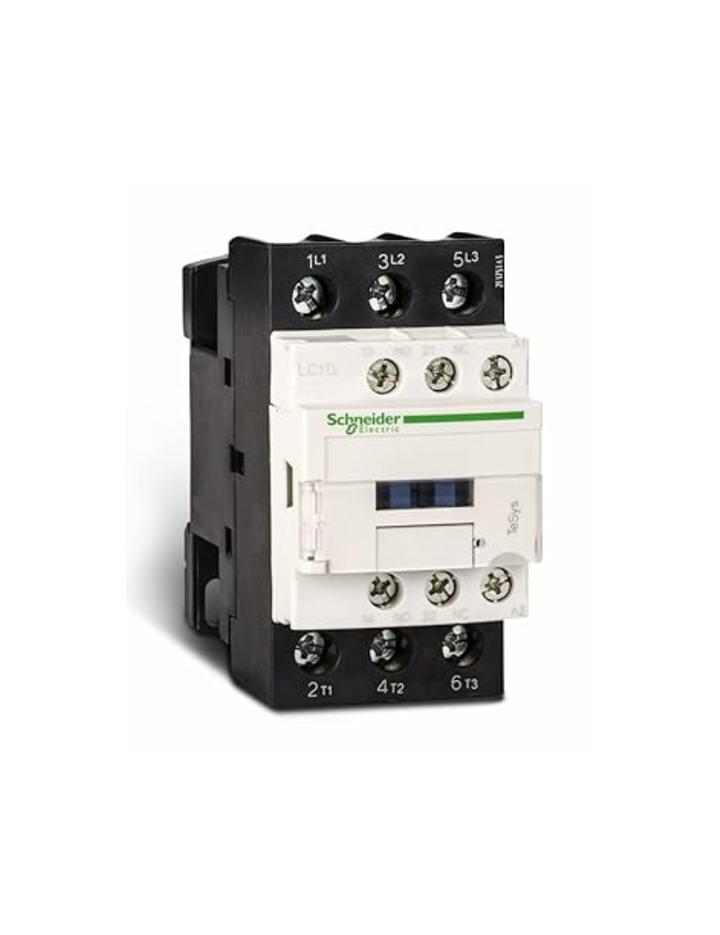 Schneider Electric LC1D32M7 IEC Magnetic Contactor,220V Coil,32A