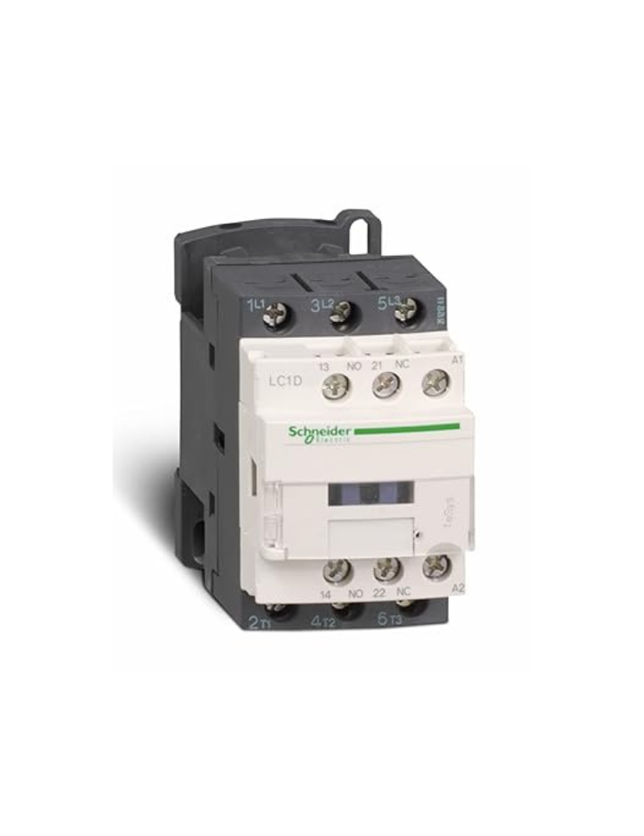 Schneider Electric LC1D09M7 220 Volts Contactor (1 - Piece), Multicolor