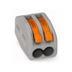 Wago 2 Conductor Lever Nuts 50 Pack Wago 222-412 LEVER-NUTS 2 Conductor Compact Connectors 50 PK