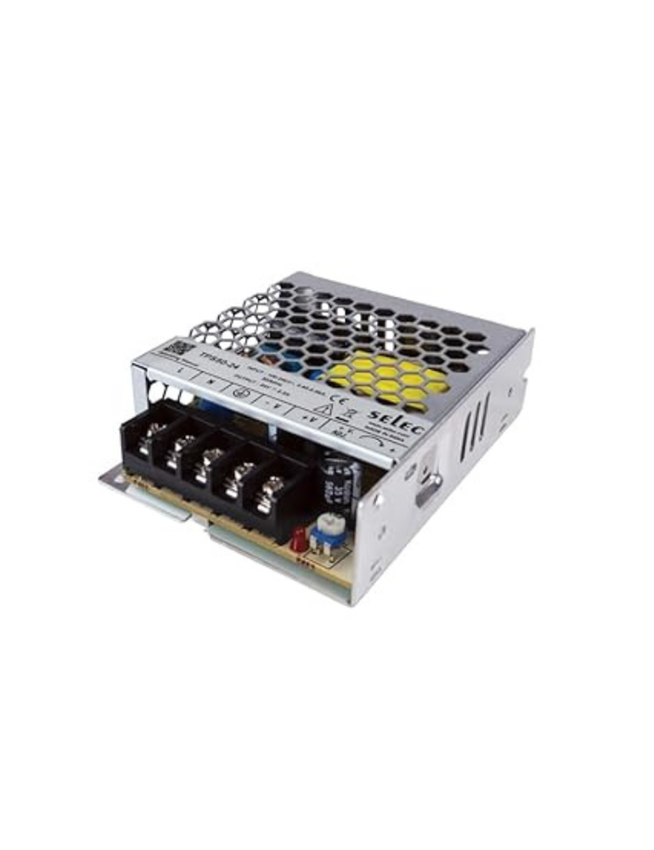 50 W, 24 V / 2.2 A Table Top Power Supply in Metal Body SELEC TPS50-24