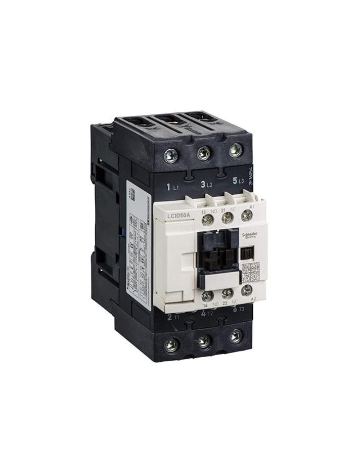 Schneider Electric LC1D50 Contactor 50A TP 1NO+1NC 220VAC - LC1D50AM7