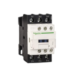 Schneider Electric TeSys D AC Contactor 3P 9A 24VAC Coil, White, Standard, (LC1D09B7)