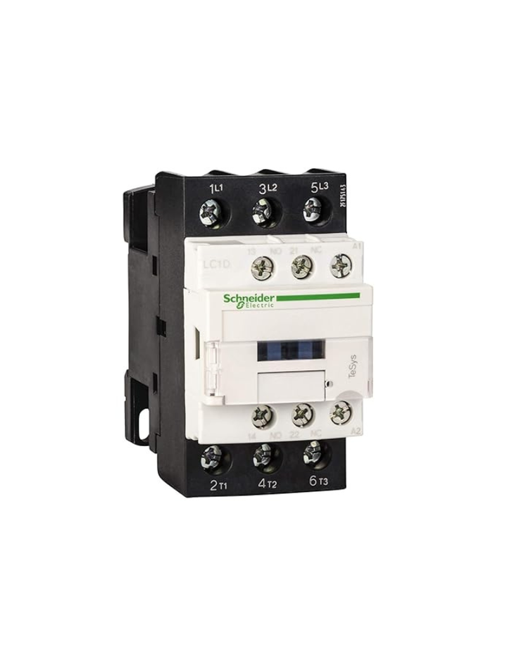 Schneider Electric Power Contactors 32 AMP 3 Pole (1 NO Plus 1 NC) (LC1D18)