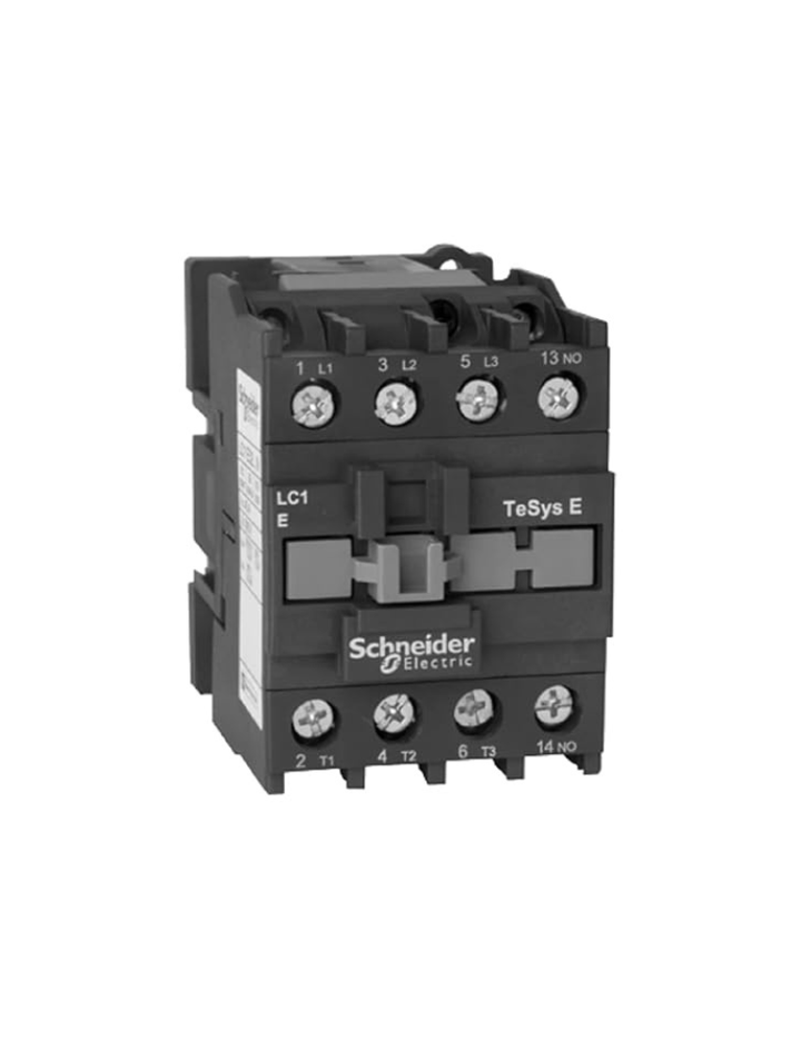 Schneider Electric LC1E3210M7 EasyPact TVS Contactor 32A 3Pole (3NO), AC3(lt= 440 V) Grey Contactor with 220V AC Coil