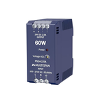 Multispan 60W 24V DC 2.5A Output Power Supply, Input 100-270V AC, 50/60Hz