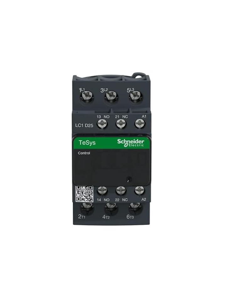 Schneider Electric LC1D25 Contactor 25A TP 1NO+1NC 110VAC - LC1D25F7