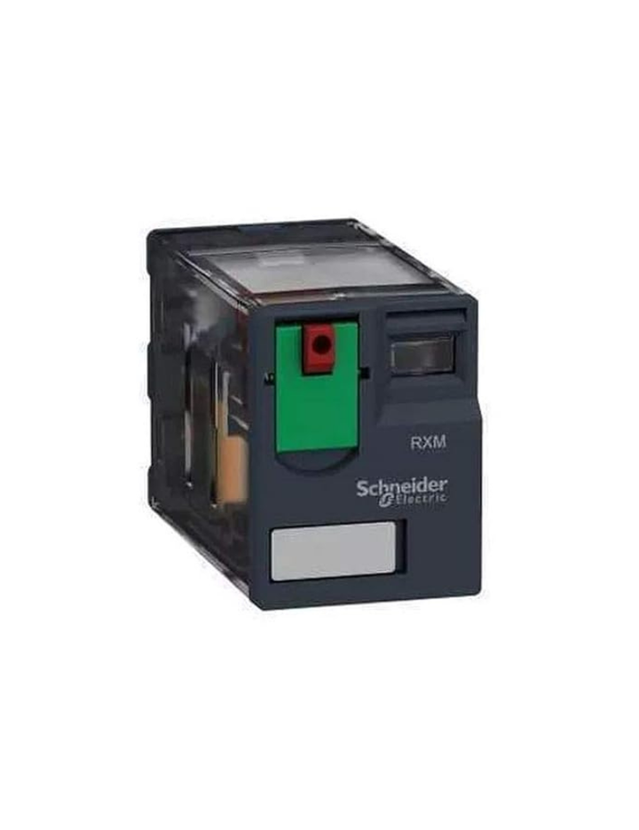 Schneider 10A 2 Pole Plug-In Relay-Rxm3Ab1B7