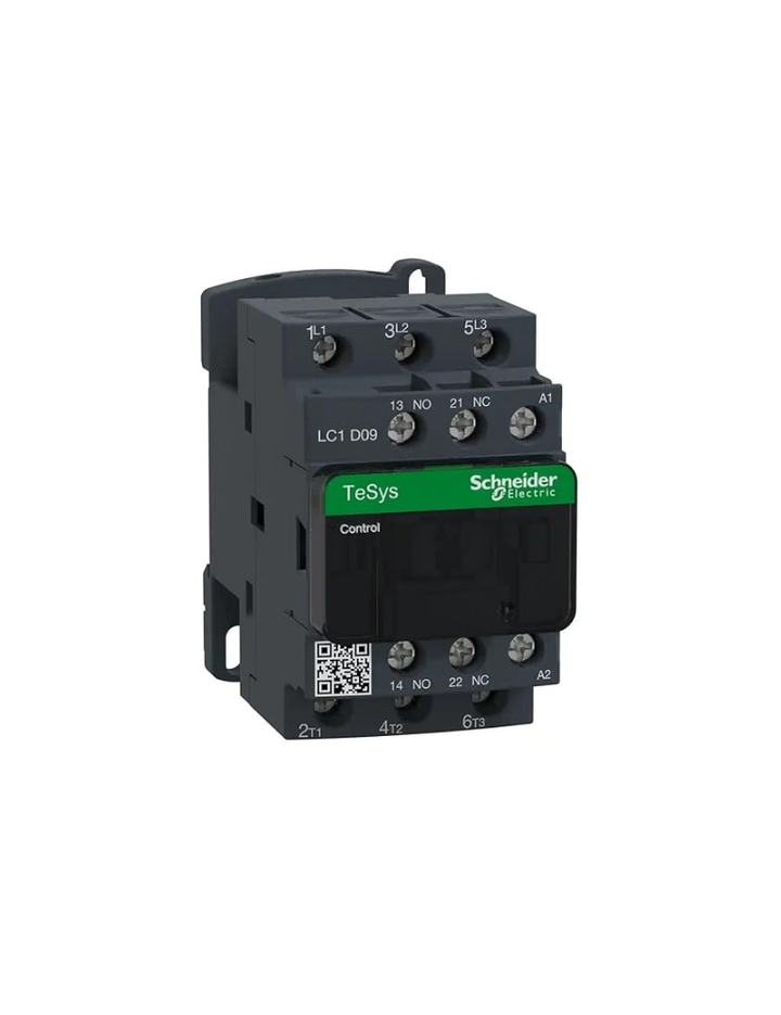 Schneider Electric LC1D09M7 220 Volts Contactor (1 - Piece), Multicolor