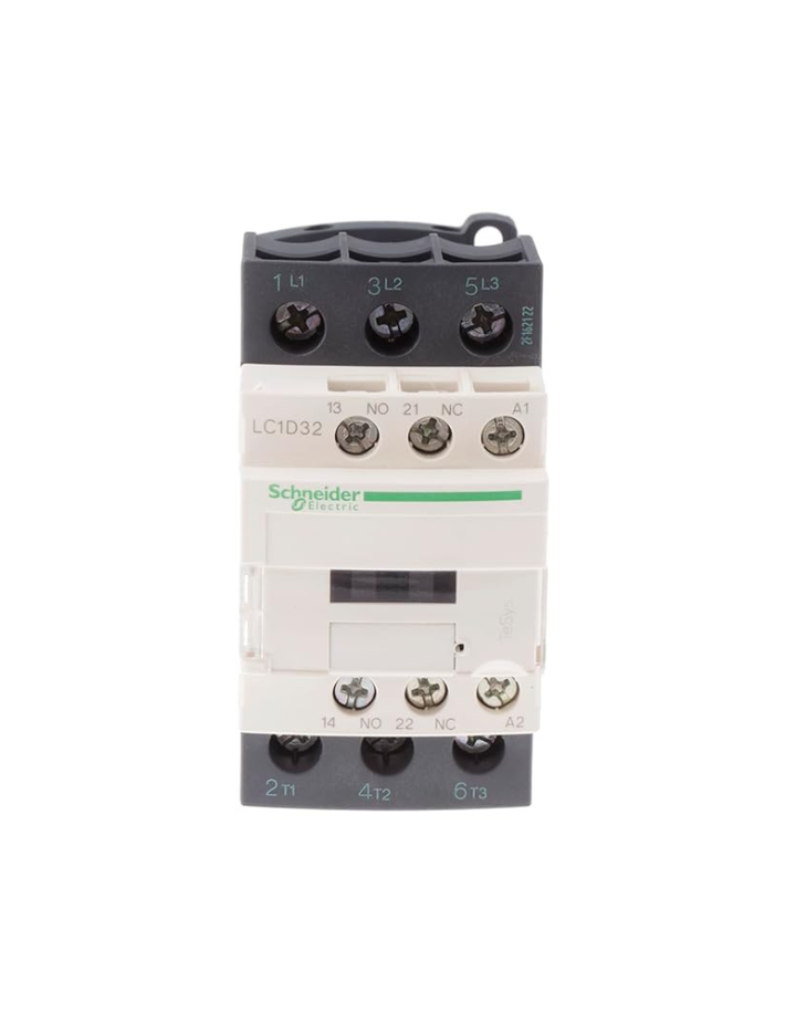Schneider TeSys D contactor - 3P(3 NO) - AC-3 440 V 32 A - 415 V AC Coil LC1D32N7