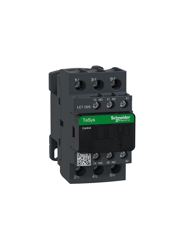 Schneider 3 Pole 25A Power Contactor-Lc1D25M7