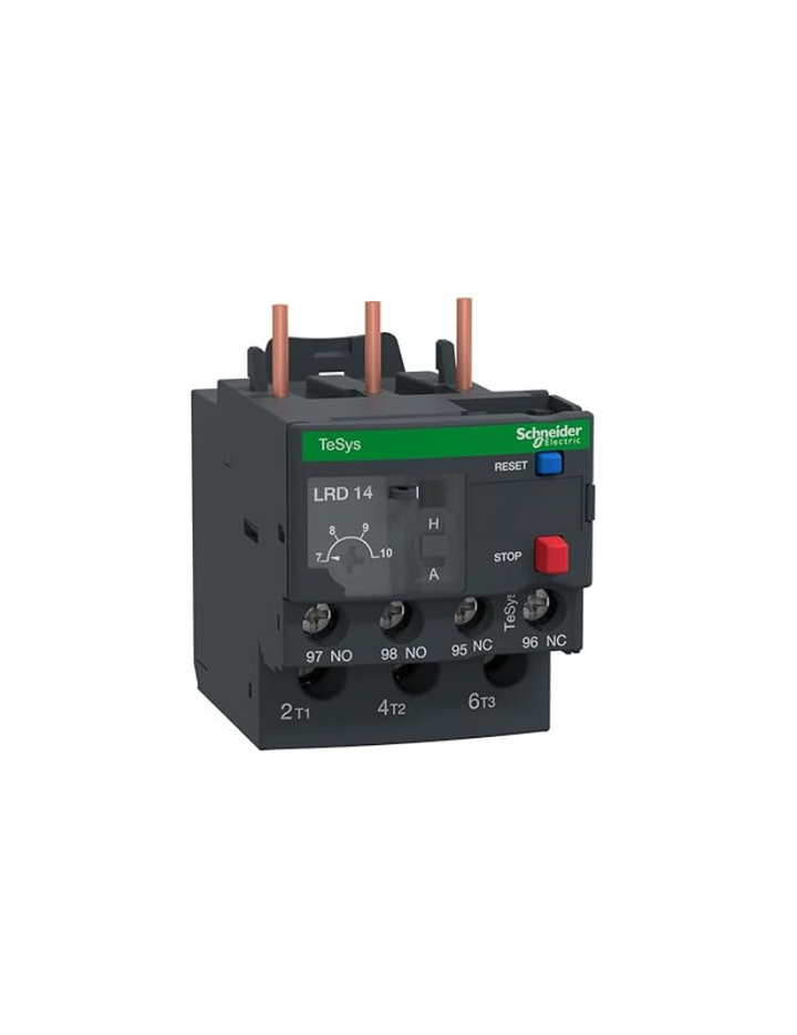 Schneider Electric LRD14 TESYS D THERMAL OVERLOAD 7.0-10A CL10A, Red