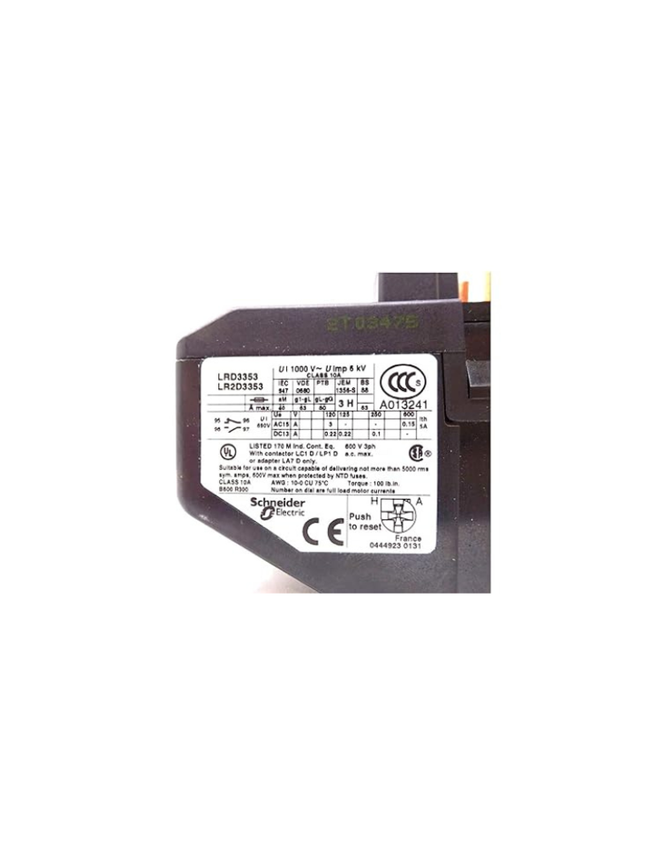 Schneider LRD Thermal O/L Relay 23.00-32.00A - LRD3353