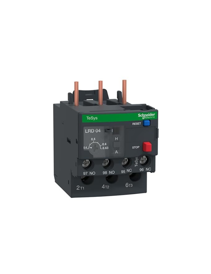 Schneider LRD Thermal O/L Relay 0.40-0.63A - LRD04