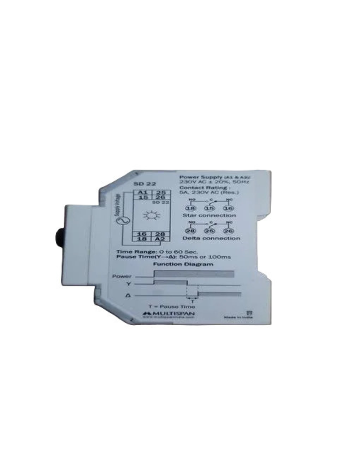 Multispan Star Delta Timer 5A SD-22