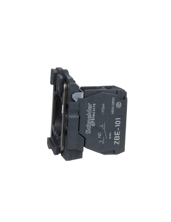Schneider Electric ZB5AZ101 Harmony 1NO Single Contact Block with Body/Fixing Collar