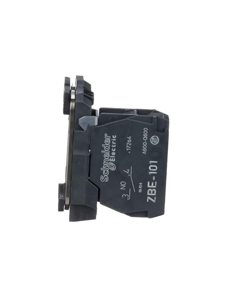 Schneider Electric ZB5AZ101 Harmony 1NO Single Contact Block with Body/Fixing Collar