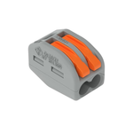 Wago 222-412 LEVER-NUTS 2 Conductor Compact Connectors 100 PK