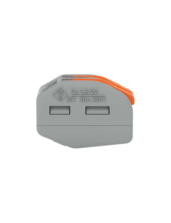 Wago 222-412 LEVER-NUTS 2 Conductor Compact Connectors 100 PK