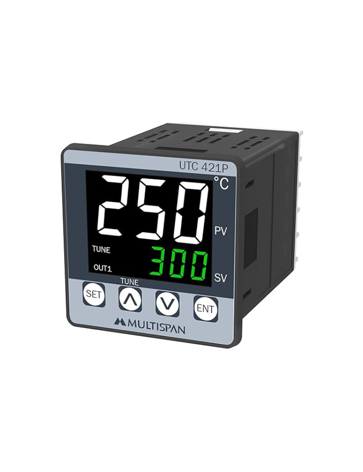 Multispan PID Temperature Controller: 1 Outputs, Relay or SSR Selectable