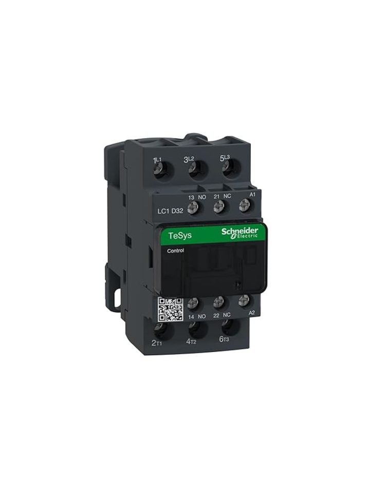 Schneider Electric LC1D32F7 TeSys CTR 32A AC3 15KW 1NO1NC110VAC COIL