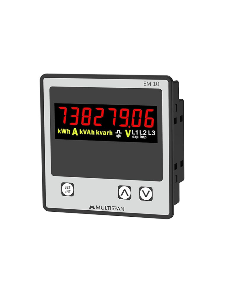 Multispan 3 Phase Energy Meter
