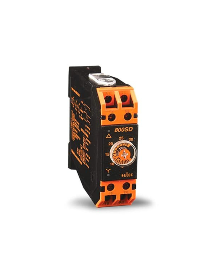 Selec Din Rail Star Delta Timer 230V - 800SD-2-230