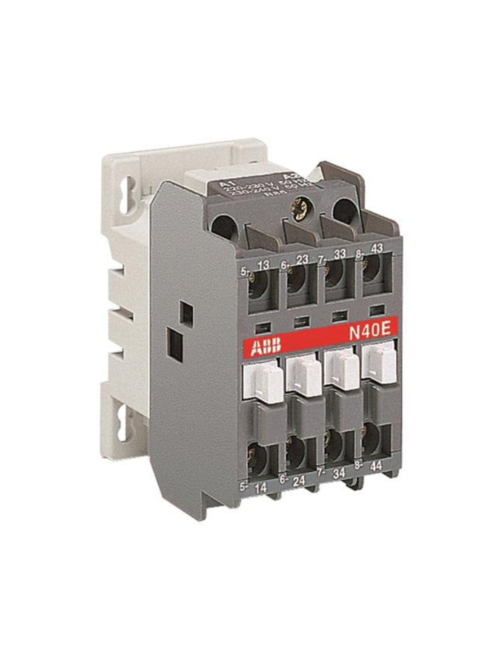 ABB N40E 24V 50Hz / 24V 60Hz Contactor Relay - 1Sbh141001R8140