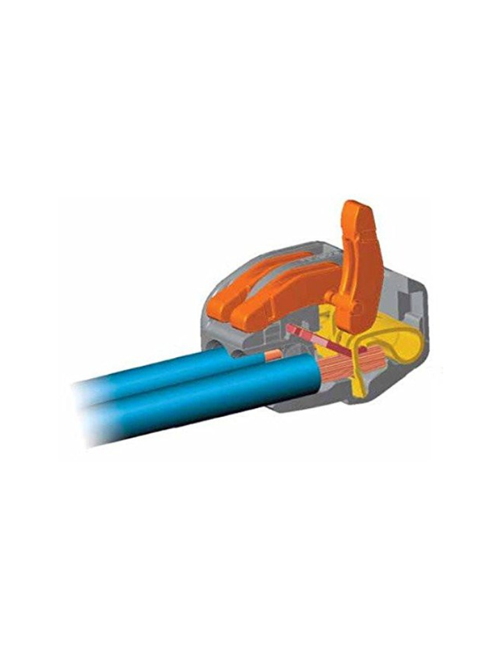 Wago 222-412 LEVER-NUTS 2 Conductor Compact Connectors 10 PK