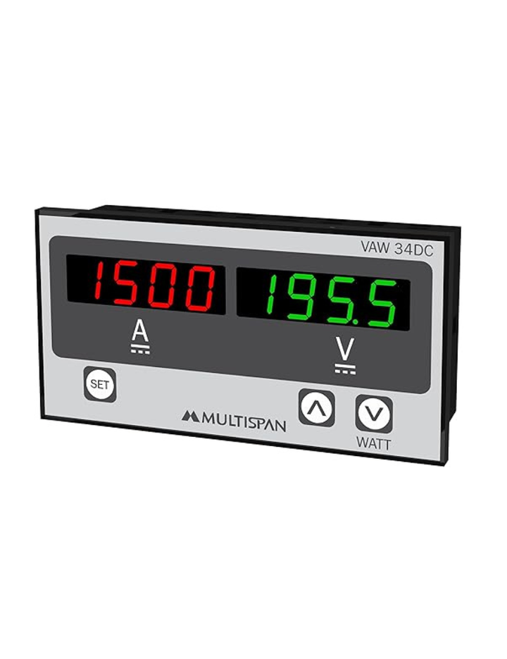 Multispan DC Ampere, Volt Meter