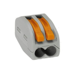 Wago 222-412 LEVER-NUTS 2 Conductor Compact Connectors 25 PK