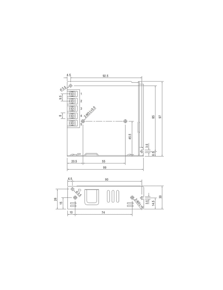 Mean Well LRS-75-12