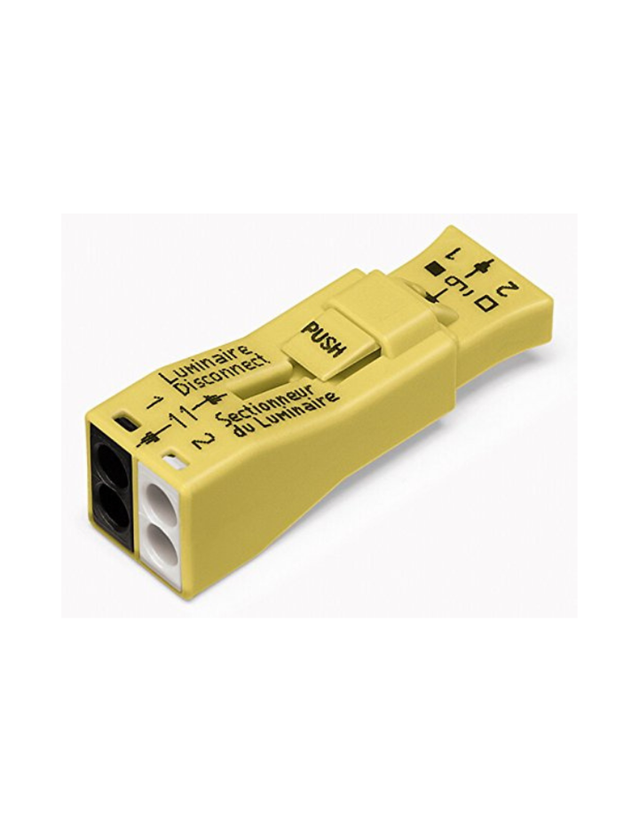 Wago 873-902 LUMI-NUTS? PUSH WIRE? Connector for Luminaire Disconnect 25 PK