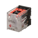 Omron 4 C/O relay MY4N-GS AC220/240 with Base PYF14A-N, Coil Supply 230VAC