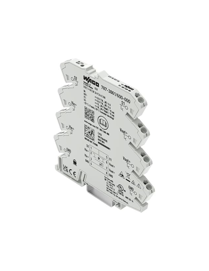 Electronic circuit breaker; 1-channel; 24 VDC input voltage; 6 A; Signal contact