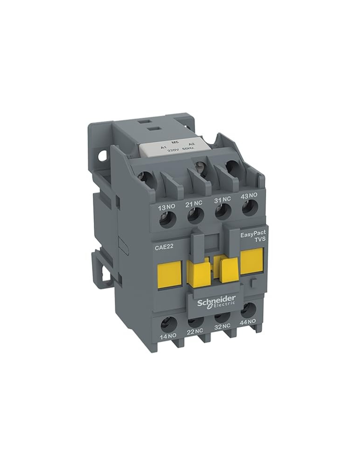 Schneider Electric CAE22M5 CONTROL RELAY EasyPact TVS 2NO 2NC COIL