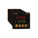 Selec Make Multifunction Timer, 6 Time Ranges, Size : 72 x 72mm [XT246](Pack of 1)