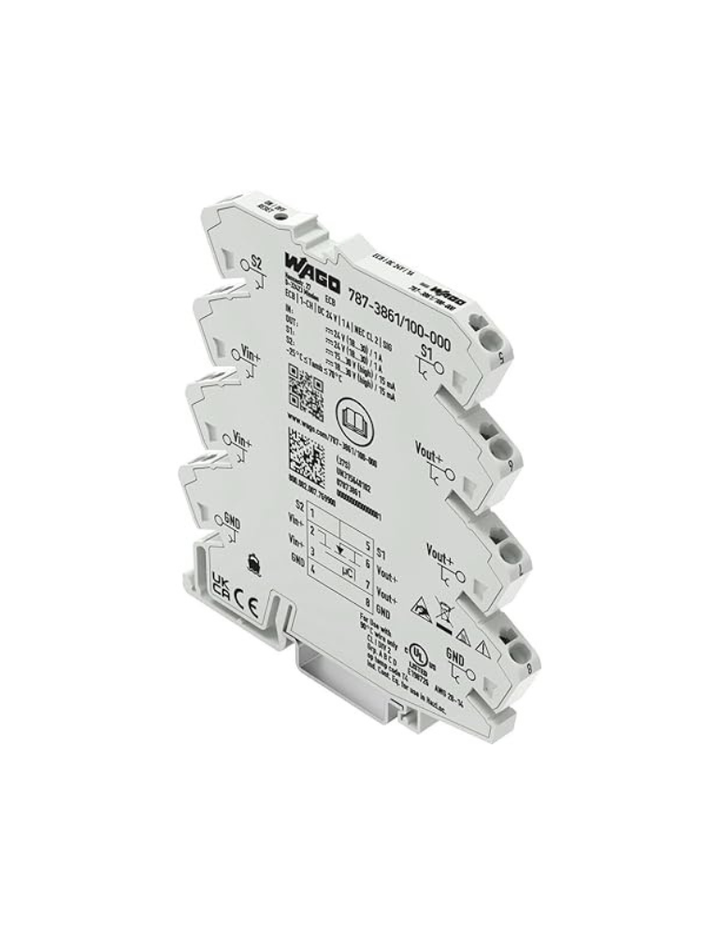 Electronic circuit breaker; 1-channel; 24 VDC input voltage; 1 A; Signal contact