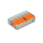Wago 221-415 Lever-Nuts 5 Conductor Compact Connectors 50 PK